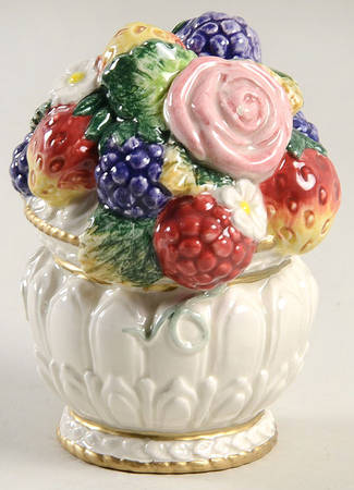 Strawberries & Roses Pepper Shaker