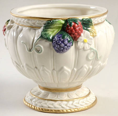 Strawberries & Roses Candy Jar No Lid