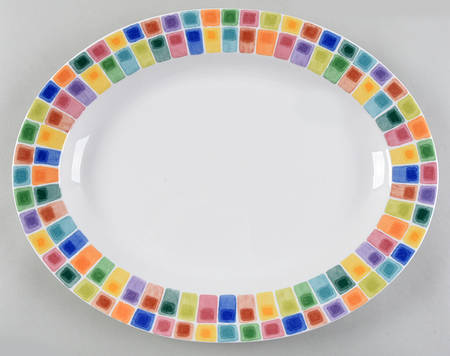 Gypsy Chicks 16" Oval Serving Platter