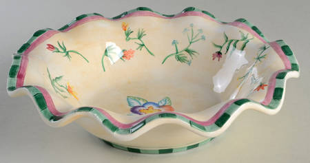 Gypsy Chicks Sculpted Serving Bowl
