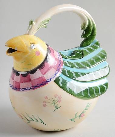 Gypsy Chicks Teapot & Lid