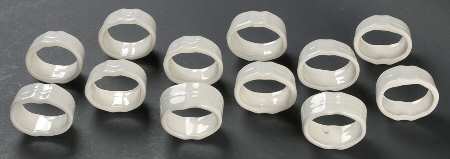 French Buffet Napkin Ring - Set of 12 Boxed