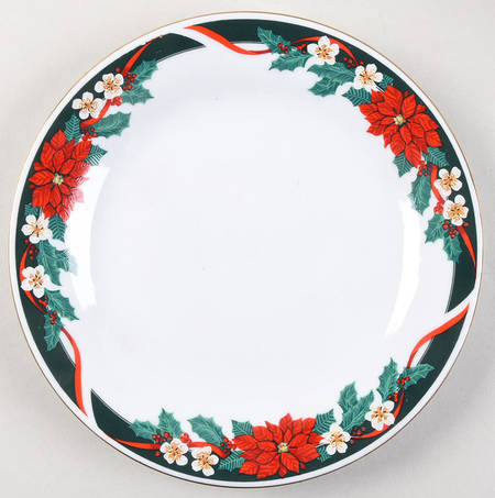 Deck the Halls Salad Plate
