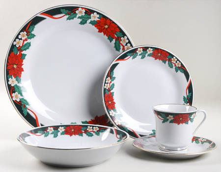 Deck the Halls 5 Piece Place Setting