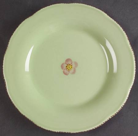 Flora Verde (Green) Salad Plate