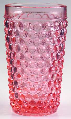 Flora Rosa (Pink) Glassware Tall Tumbler