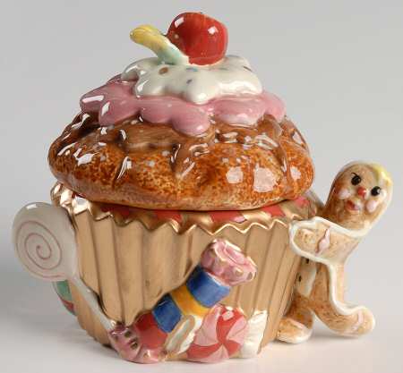 Candy Lane Express Figural Box & Lid
