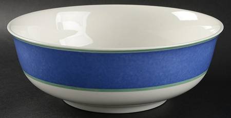 Correlations Blue 9" Round Vegetable Bowl