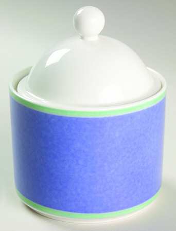 Correlations Blue Sugar Bowl & Lid