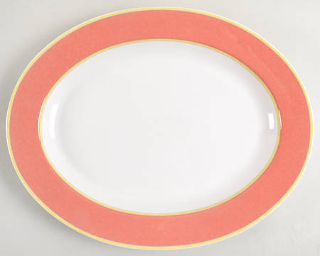 Correlations Terra Cotta 15" Oval Serving Platter