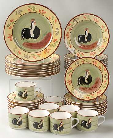 Indiana Rooster 40 Piece Set