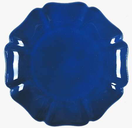 Solid Color Blue Octagonal by Fitz and Floyd
