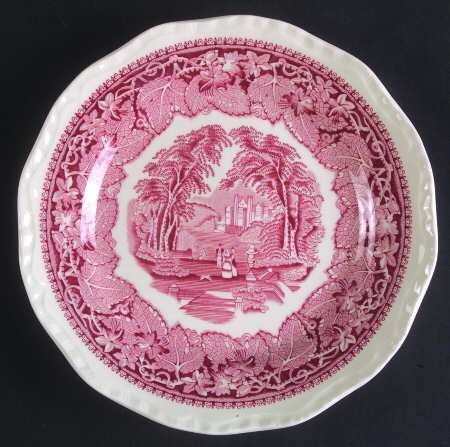 Vista Pink Salad Plate