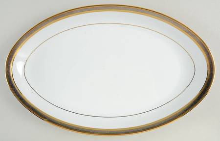 Petit Palais 16" Oval Serving Platter