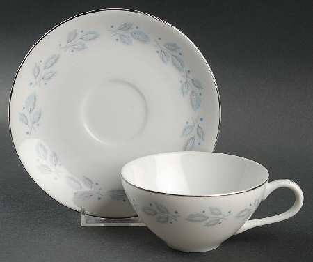 Empress Flat Cup & Saucer Set
