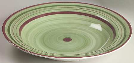 Apple Pie 16" Large Salad Serving Bowl