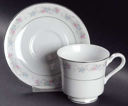 Waid Footed Cup & Saucer Set