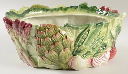 French Market Oval Vegetable No Lid