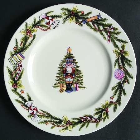 Nutcracker Sweets (Intro 2002) Salad Plate by Fitz and Floyd