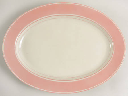 Rondelet Peach (Buff Background) by Fitz and Floyd