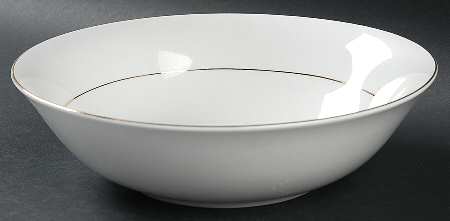 Classic Gold (Rim, Gold Trim & Verge) 9" Round Vegetable Bowl