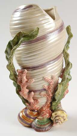 Oceana (Multicolor Shells) 9" Vase