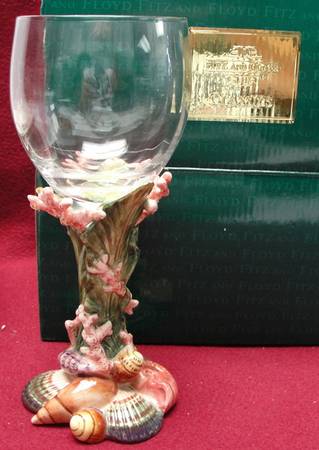 Oceana (Multicolor Shells) Glassware Wine