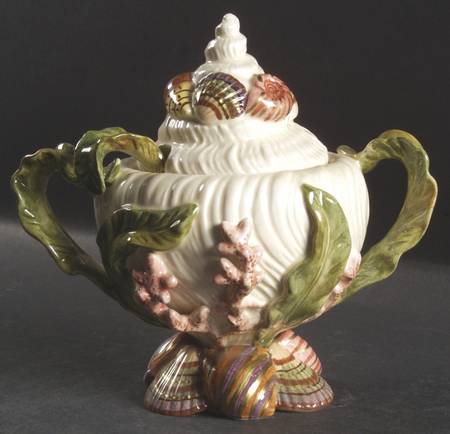 Oceana (Multicolor Shells) Condiment Jar & Lid w/Spoon