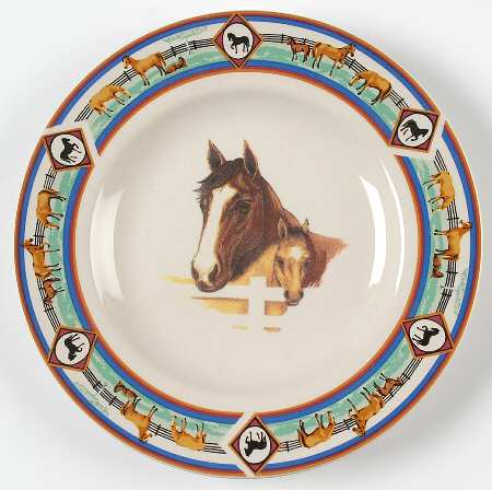 Cedar Valley Stables Salad Plate