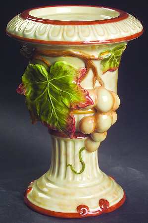 Venetian Romance 8" Pillar Candleholder