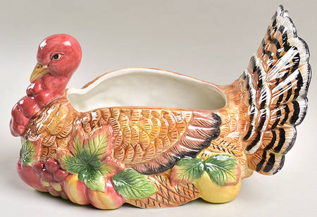 Country Gourmet 9" Oval Vegetable Bowl