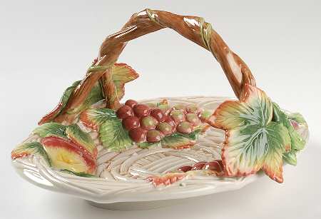 Country Gourmet 11" Handled Basket