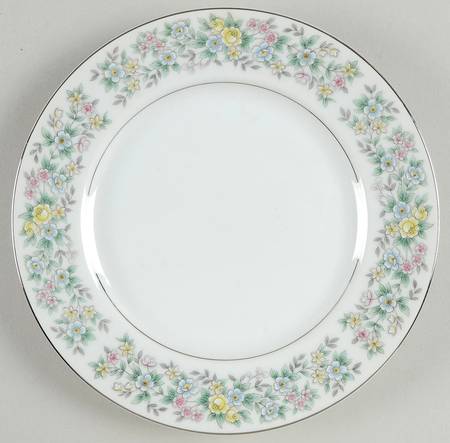 Elegance (Platinum Trim) Salad Plate
