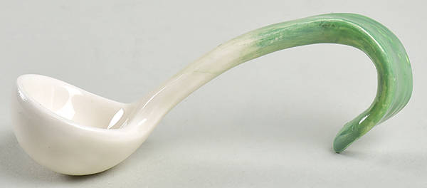 Garden Rhapsody All Ceramic Sugar Spoon