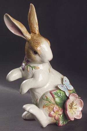 Garden Rhapsody Rabbit Figurine