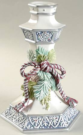 Crystal Winter 7" Candlestick