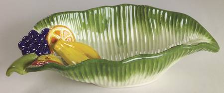 Carioca 10" Leaf Dish