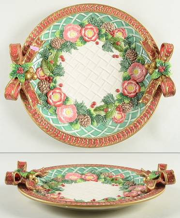 Christmas Wreath by Fitz and Floyd