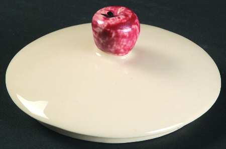 Apple (China,  Apple Backstamp) Lid for Sugar Bowl