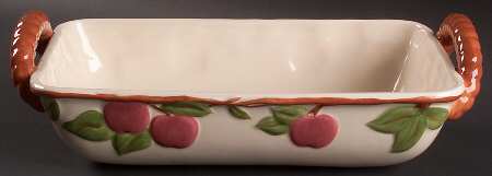 Apple (China,  Apple Backstamp) 11" Bread Basket