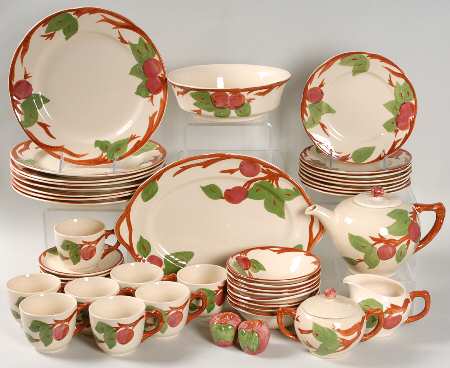 Apple (China,  Apple Backstamp) 49 Piece Set