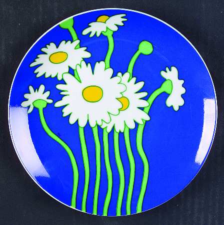 Variations Flowers on Blue by Fitz and Floyd