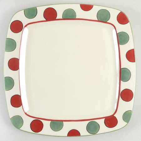 Simply Christmas 12" Square Serving Platter