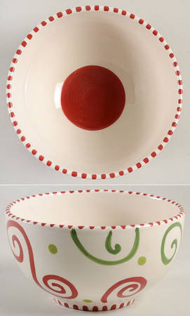 Simply Christmas Soup/Cereal Bowl