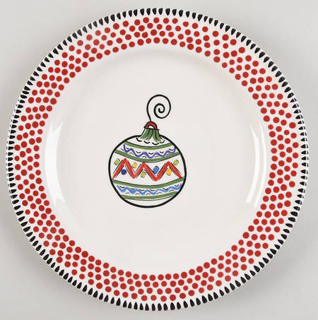 Simply Christmas Luncheon Plate