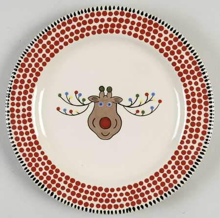 Simply Christmas Salad Plate