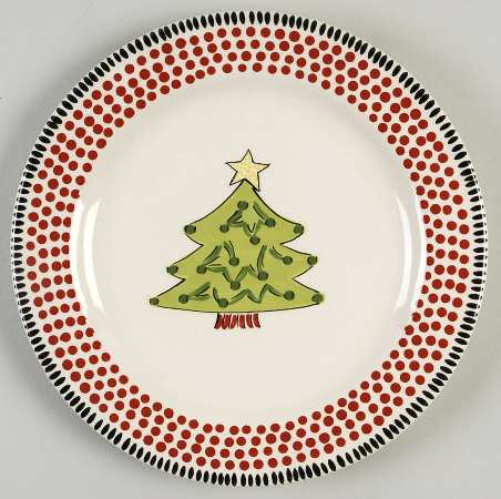 Simply Christmas Salad Plate
