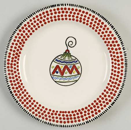 Simply Christmas Salad Plate