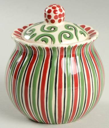Simply Christmas Sugar Bowl & Lid