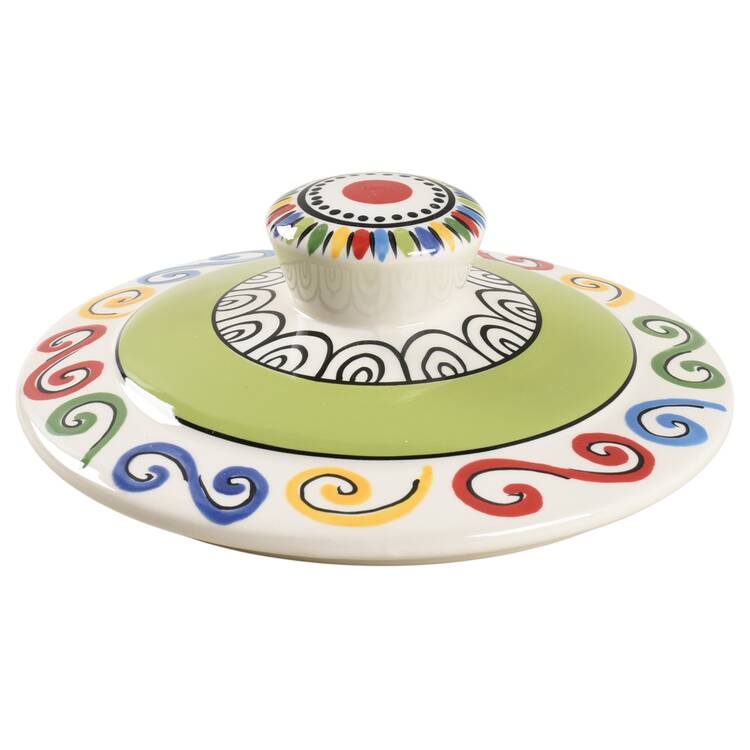 Happy Together Lid for 2 Qt Round Covered Casserole
